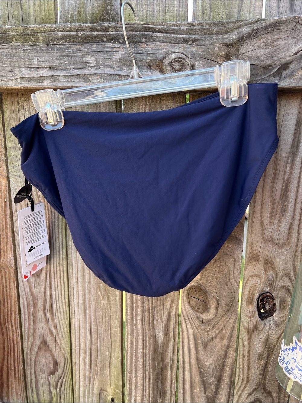 👗Calia Women's Navy mid-Waist Swim Bottoms - Picture 5 of 9